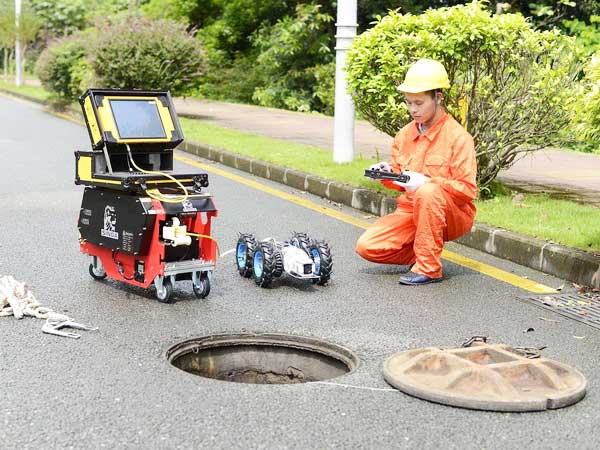 博爱管道机器人检测